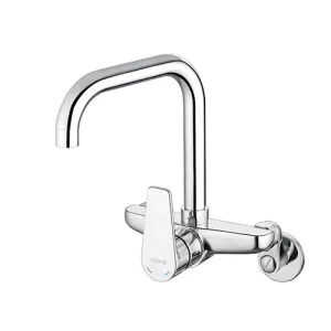 Vòi rửa bát nóng lạnh gắn tường Caesar K535C
