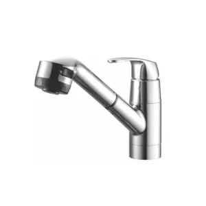 Vòi rửa bát nóng lạnh dây rút Mirolin MK 604