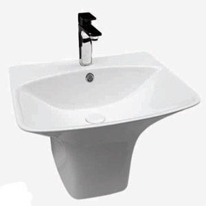 Chậu treo tường liền thân Brunnen BC197