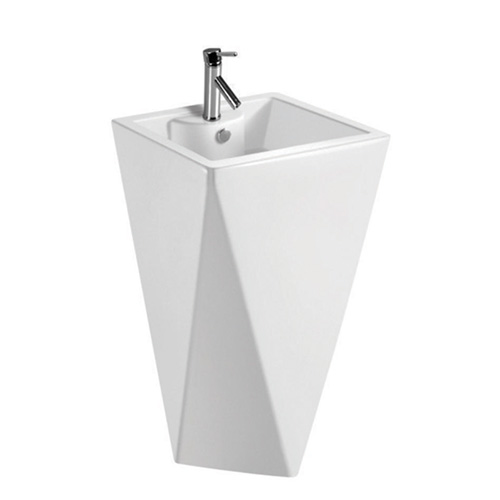 Chậu rửa mặt lavabo chân đứng Royal RA-206 (42x42x84cm)