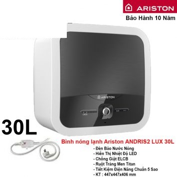 Bình Nóng Lạnh Ariston 30L AN2 LUX30