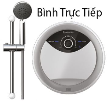 Bình nóng lạnh trực tiếp Ariston Aures Smart Round RMC45E-VN (Không có bơm tăng áp)