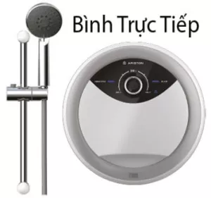 Bình nóng lạnh trực tiếp Ariston Aures Smart Round RMC45E-VN (Không có bơm tăng áp)