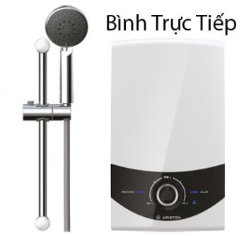 Bình nóng lạnh trực tiếp Ariston Aures Smart Square SMC45E-VN (Không có bơm tăng áp)