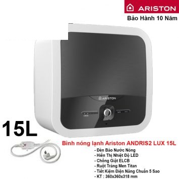 Bình Nóng Lạnh Ariston 15L AN2 LUX