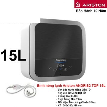 Bình Nóng Lạnh Ariston 15L AN2 TOP15L