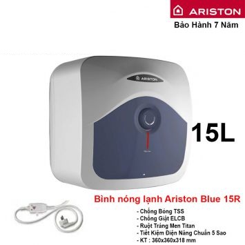 Bình Nóng Lạnh Ariston 15L Blue 15R