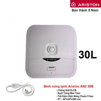 Bình Nóng Lạnh Ariston 30L AN2 30B