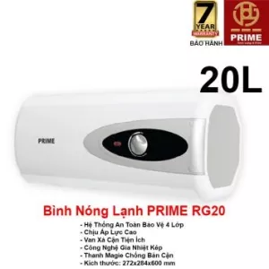Bình Nóng Lạnh Prime 20L RG20