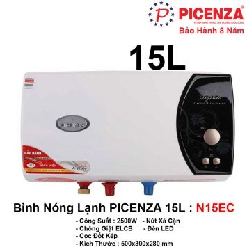 Bình Nóng Lạnh 15L PICENZA N15EC