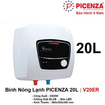 Bình Nóng Lạnh 20L PICENZA V20ER