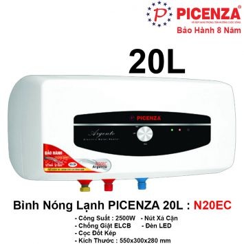 Bình Nóng Lạnh 20L PICENZA N20EC