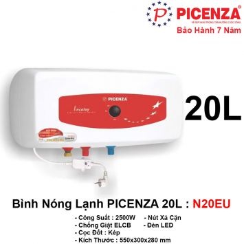 Bình Nóng Lạnh 20L PICENZA N20EU