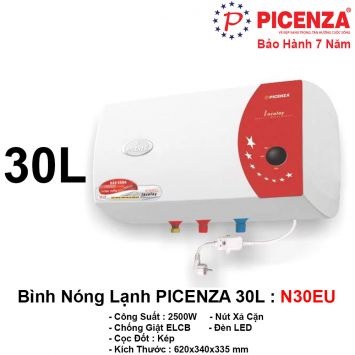 Bình Nóng Lạnh 30L PICENZA N30EU