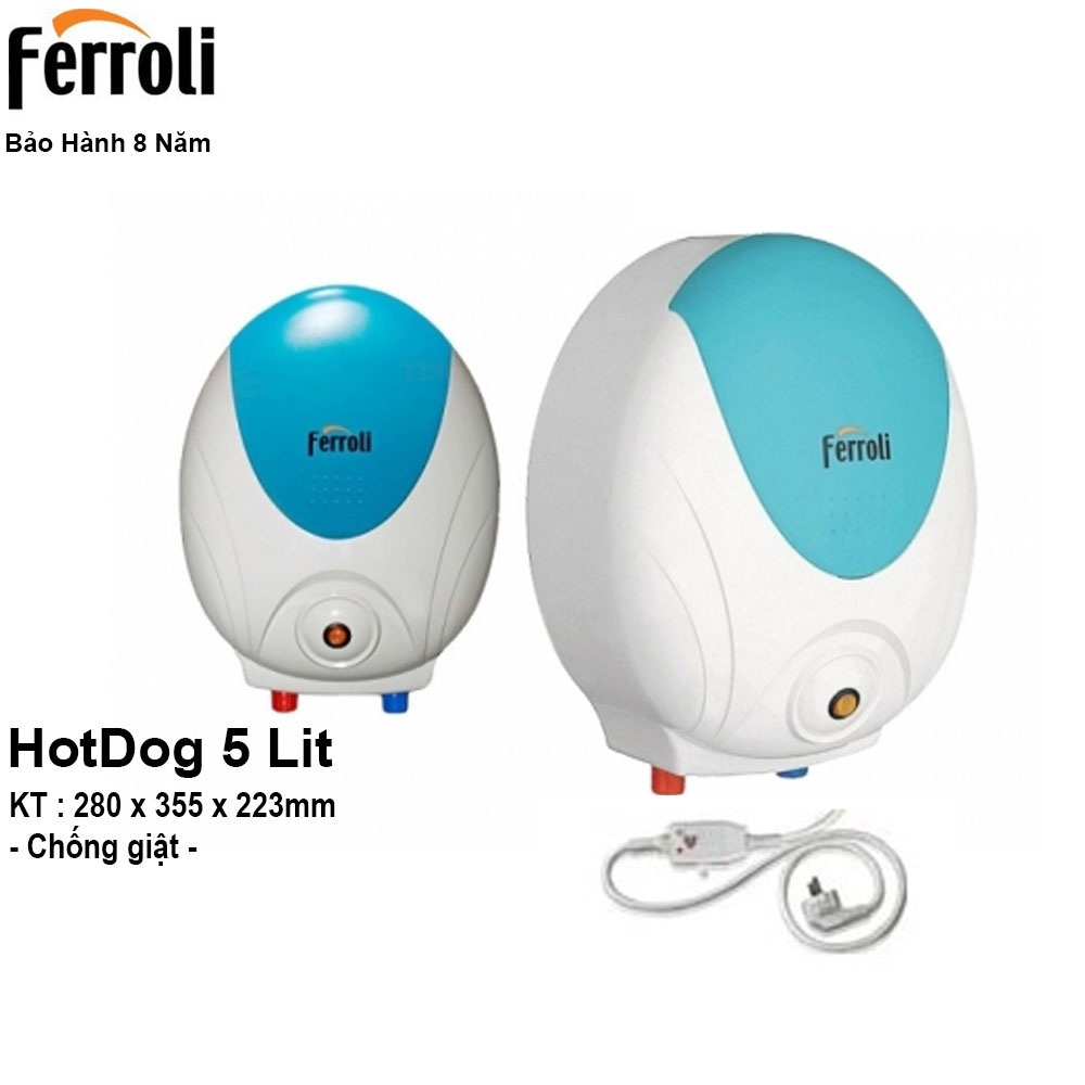 Bình Nóng Lạnh Ferroli HotDog 5L