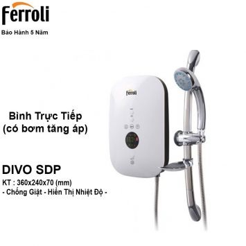 Bình Nóng Lạnh Trực Tiếp Ferroli SDP