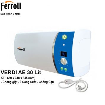 Bình Nóng Lạnh Ferroli VDAE30 (30 Lít)