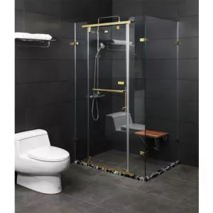 Vách kính theo yêu cầu Fendi FDG-2X4 (kính dày 10mm)