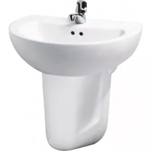 Chậu Lavabo Caesar Chân Ngắn L2150/P2441