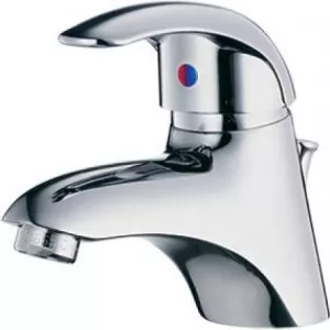 Vòi Nóng Lạnh Lavabo CAESAR B150CP Bộ Xả Ty Nhựa