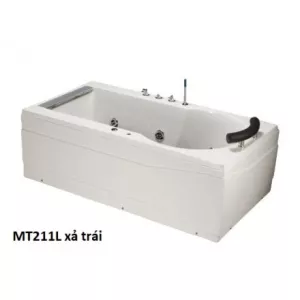 Bồn Tắm CAESAR MT211L/R Massage Chân Yếm 1.7M