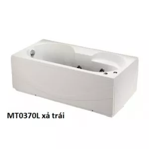 Bồn Tắm Massage 1.7M Chân Yếm CAESAR MT0370L/R