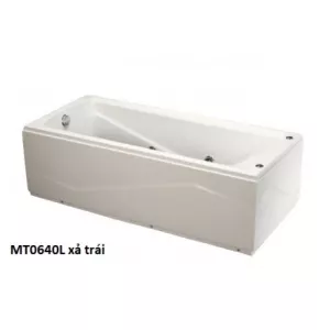 Bồn Tắm Massage 1.4M Chân Yếm CAESAR MT0640L/R