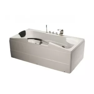 Bồn Tắm Massage Hơi CAESAR MT3370SL/R 1.7M Chân Yếm