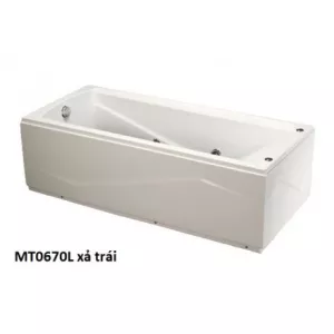 Bồn Tắm Massage 1.7M Chân Yếm CAESAR MT0670L/R