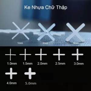 Ke Nhựa Chữ Thập
