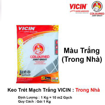 Keo Trét Mạch Vicin Trong Nhà