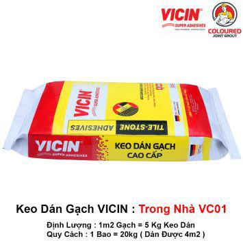 Keo Dán Gạch Vicin VC01 ( Trong Nhà )