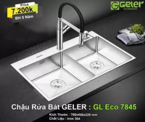 Chậu Rửa Bát Geler GL Eco 7845