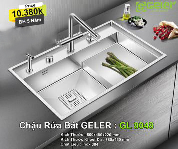 Chậu Rửa Bát Geler GL8048