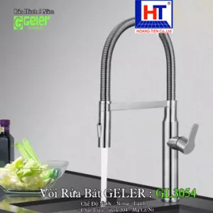 Vòi Rửa Bát Nóng Lạnh Geler GL3054