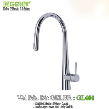 Vòi Rửa Bát Nóng Lạnh Geler GL601