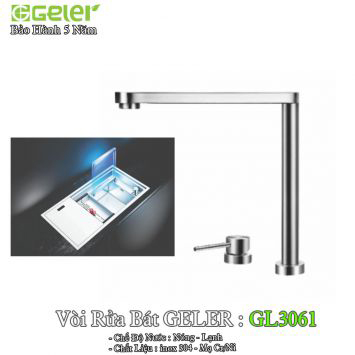 Vòi Rửa Bát Nóng Lạnh Geler GL3061