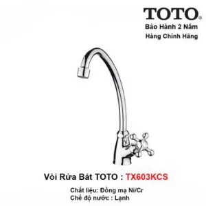Vòi Rửa Bát Lạnh TOTO TX603KCS