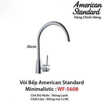 Vòi Rửa Bát Nóng Lạnh American Standard WF-5608