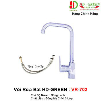 Vòi Rửa Bát HDGreen VR702