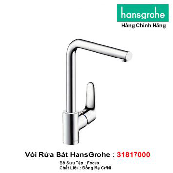Vòi Rửa Bát Hansgrohe 31817000