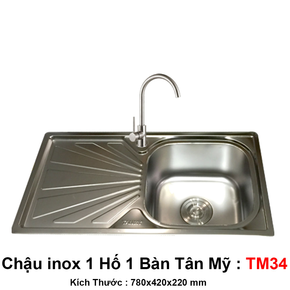 Chậu Bếp Tân Mỹ TM34