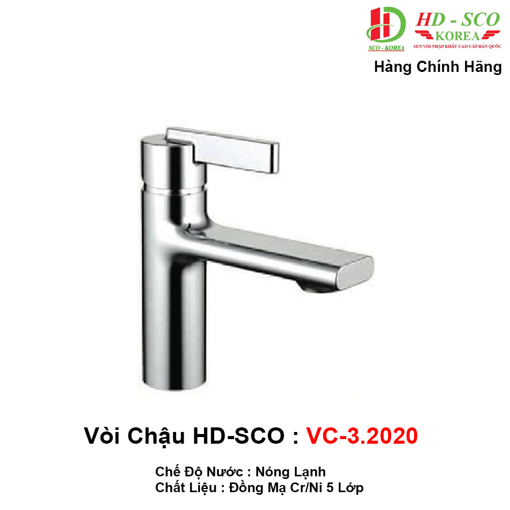 Vòi Lavabo HDSCO VC3.2020