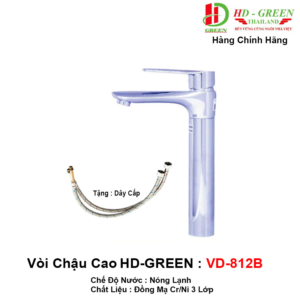 Vòi Lavabo HDGreen VD812B