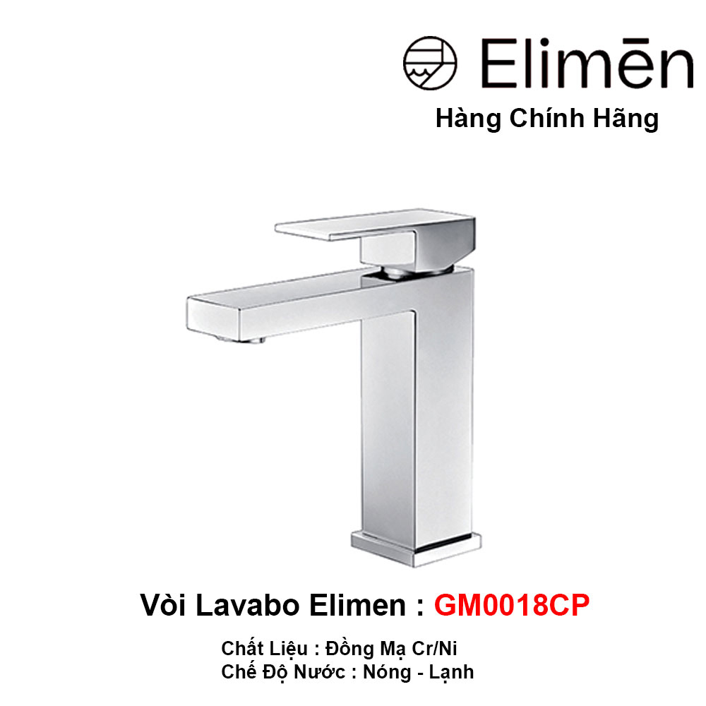 Vòi Lavabo Elimen GM0018CP