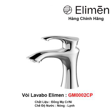 Vòi Lavabo Elimen GM0002CP