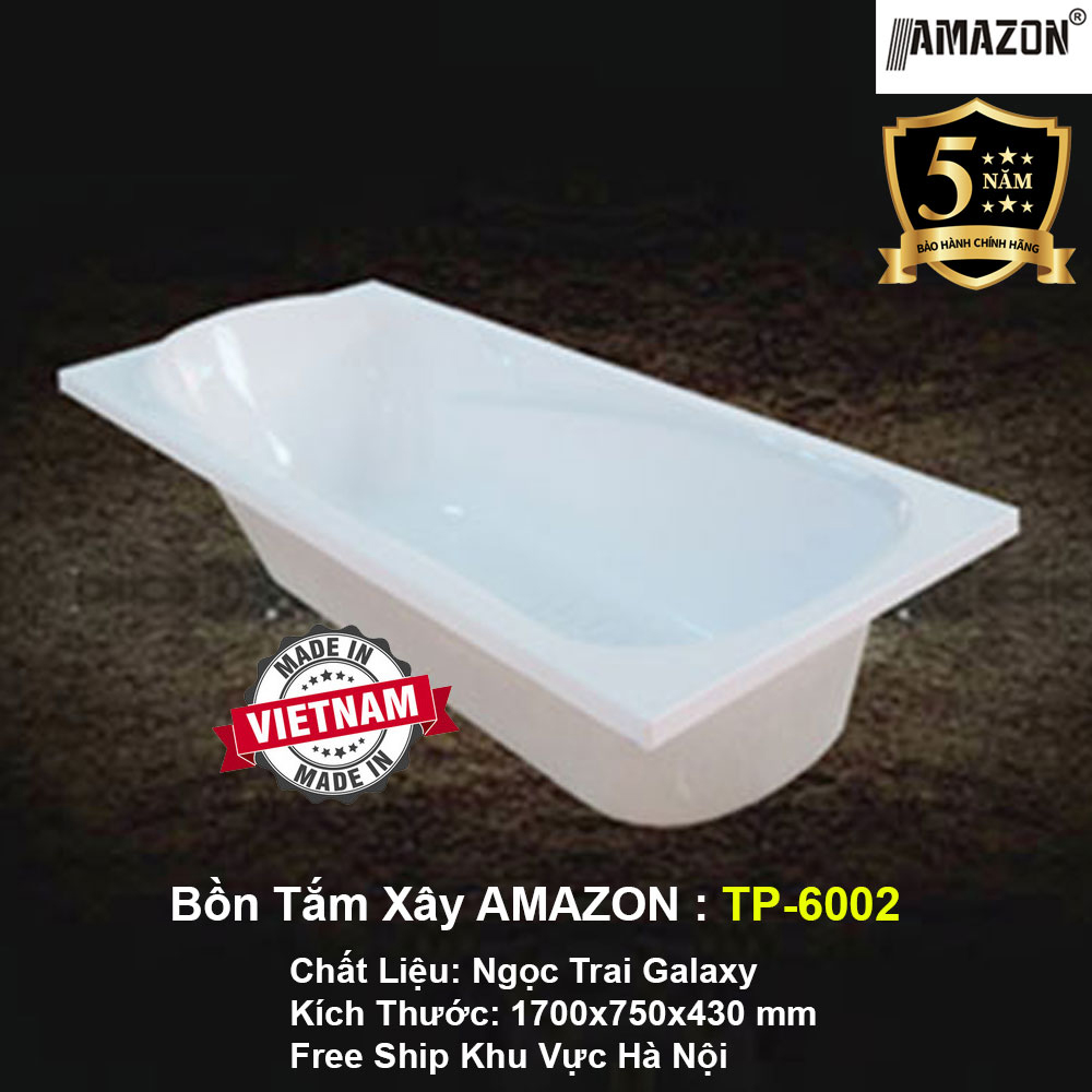 Bồn Tắm Xây AMAZON TP-6002