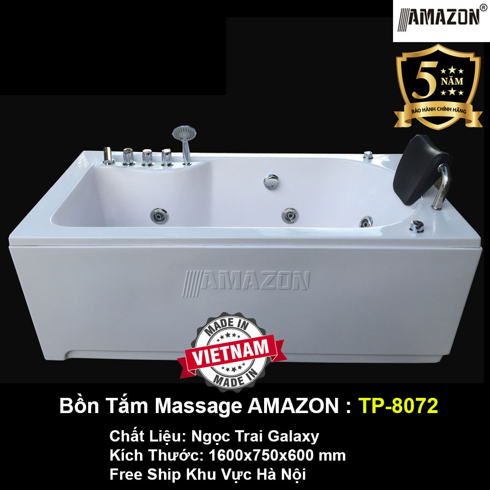 Bồn Tắm Massage AMAZON TP-8072