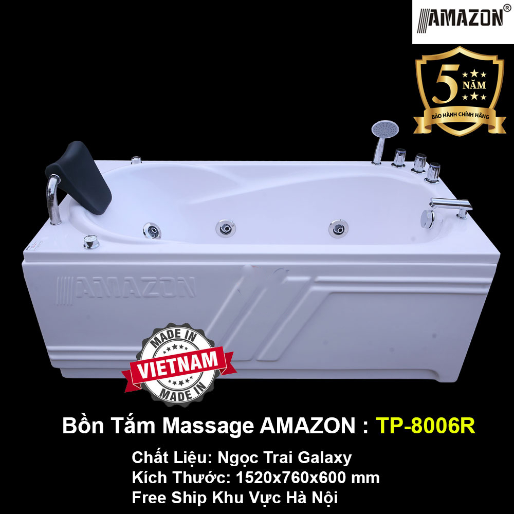 Bồn Tắm Massage AMAZON TP-8006R