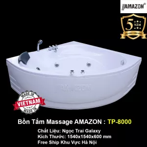 Bồn Tắm Góc Massage AMAZON TP-8000